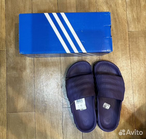 Тапочки Adidas adilette 22 Purple оригинал