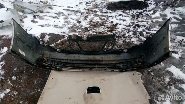 Бампер передний на Сааб 9-5 04г