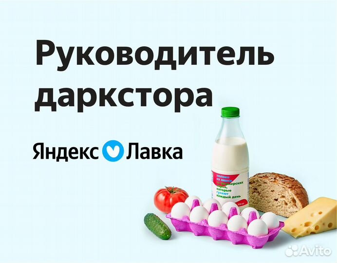 Заместитель директора в сервис доставки продуктов