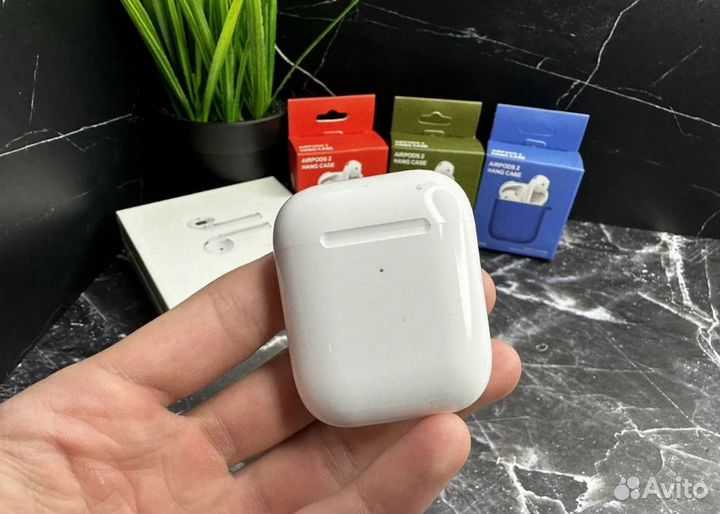 AirPods 2 Premium+ Бесплатная доставка и Чехол