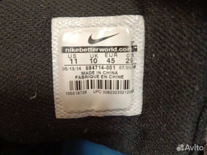 Кроссовки nike оригинал,45