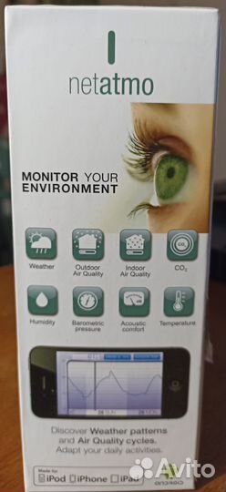 Метеостанция Netatmo Urban Weather Station