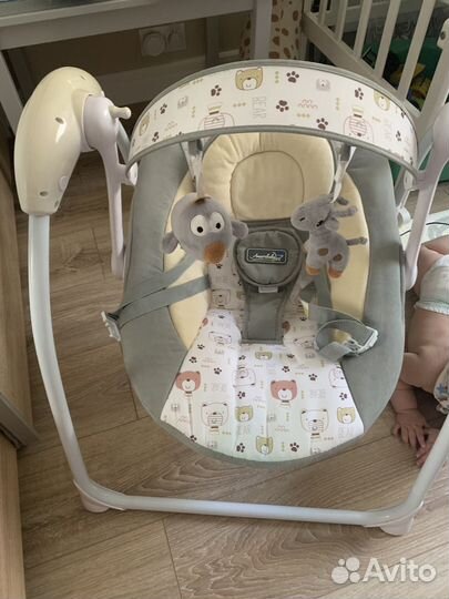 Детские электронные качели