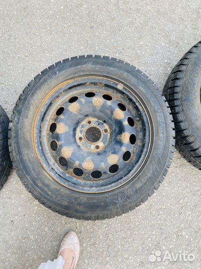 Штампы с зимней резиной на Ситроен