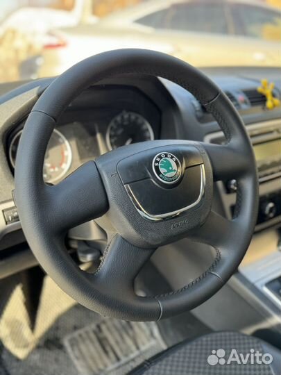 Руль Skoda Octavia A5 перешитый
