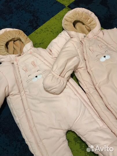 Комбинезоны для двойни 74