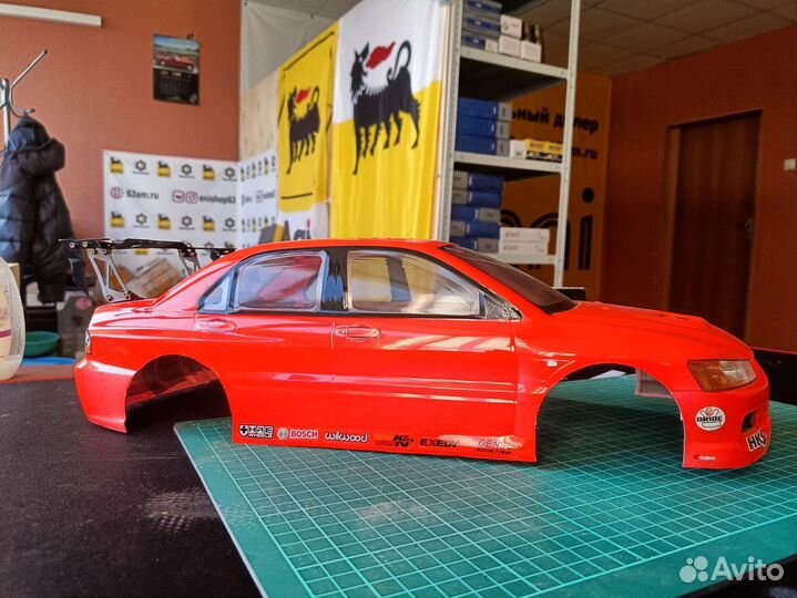 Кузов 1:10 mitsubishi lancer evolution 9