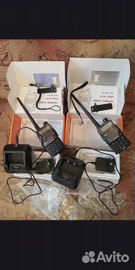Рация baofeng uv5re plus/UV52X 8 Вт VHF UHF