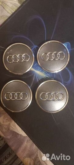 Колпачки на литые диски audi