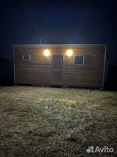 Каркасная баня 6x2.5