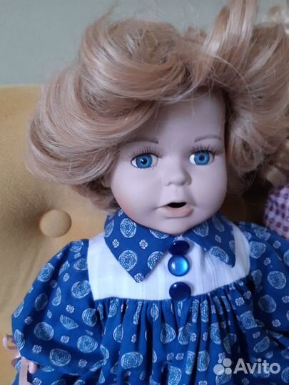 Кукла фарфоровая винтаж Германия 2700