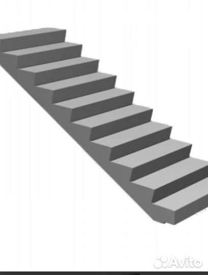 Лестничный марш бу