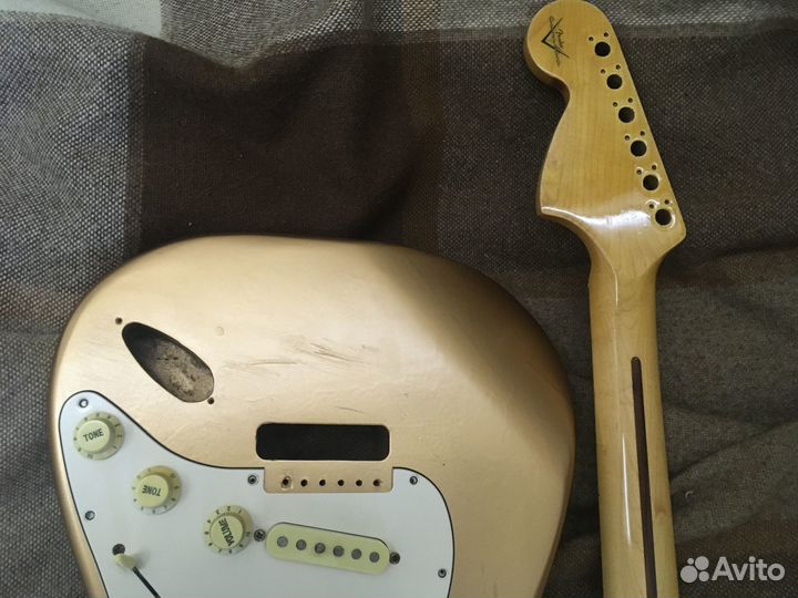 Гриф Fender оригинал большая голова Mexico MIM