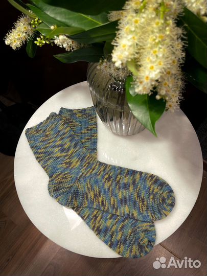 Носки ручной работы, размер 38