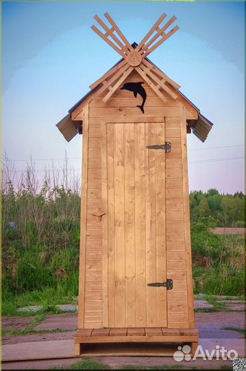 Дачный туалет с установкой TOP226