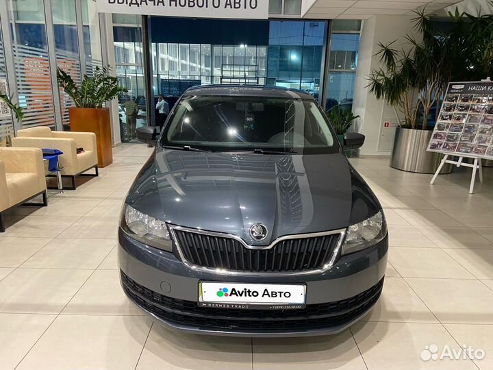 Skoda Rapid 1.6 МТ, 2016, 125 000 км