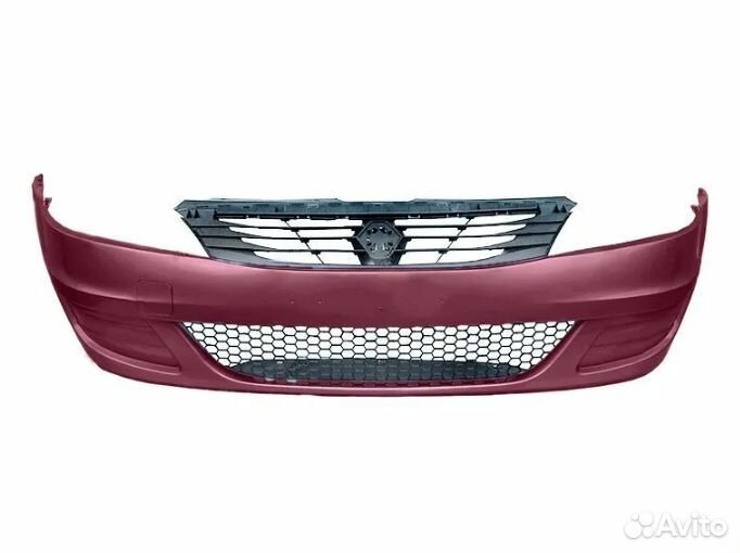 Бампер передний Renault Logan 1 Фаза 2 в цвет