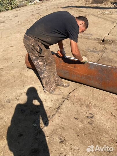 Труба 219х8 бу стальная