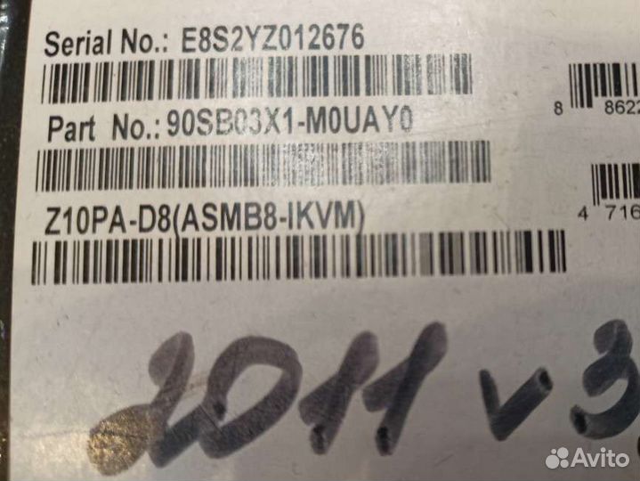 Asus Z10pa-d8 + e5 2696v3 x2 обмен