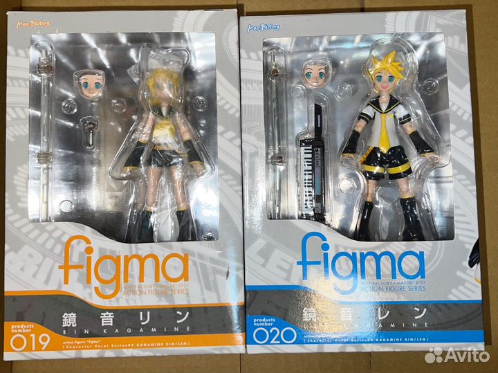 Аниме фигурка figma Kagamine Len Rin Кагамине Лен