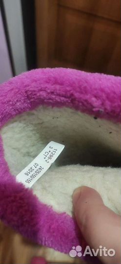 Детские резиновые сапоги 25