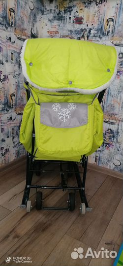 Детские санки коляска