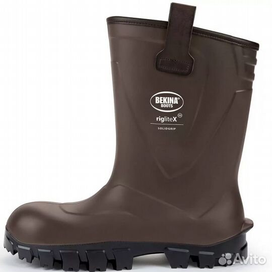 Сапоги bekina riglite X Fur 04 brown 41