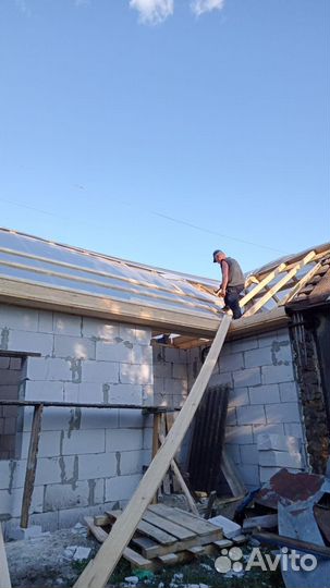 Крыша кровельные работы