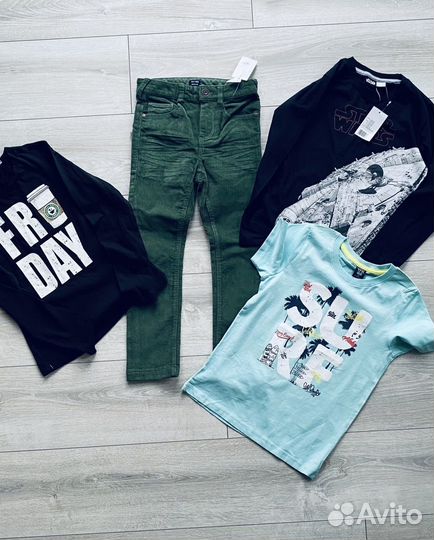 Одежда Для мальчика 122/128 (пакетом)