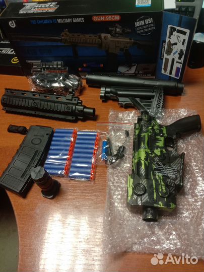 Скорострельный автомат М16 на мягких пулях (95 см)