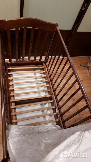 Кроватка гандылян венге б/у