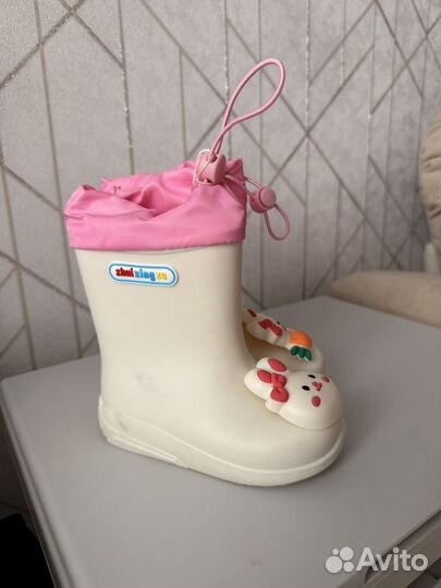 Детские резиновые сапоги 24 размер