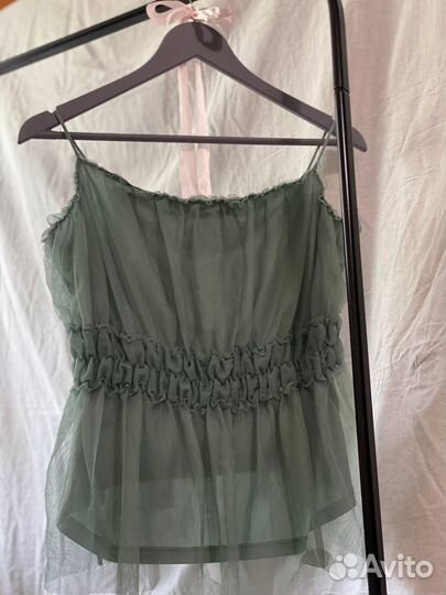 Летний топ hm из шифона