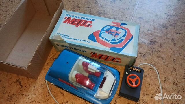 Вездеход, планетоход марс, игрушка СССР