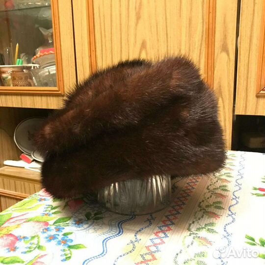 Шапка женская. Норковая