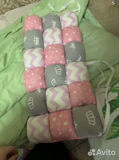 Бортики на кроватку