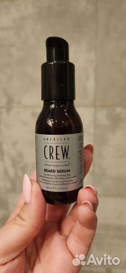 American crew beard serum