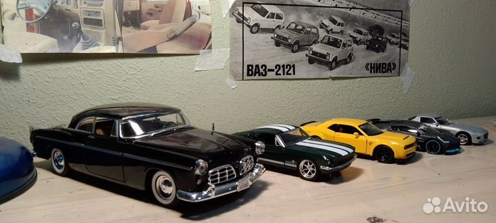 Масштабные модели 1:24; 32; 36; 43