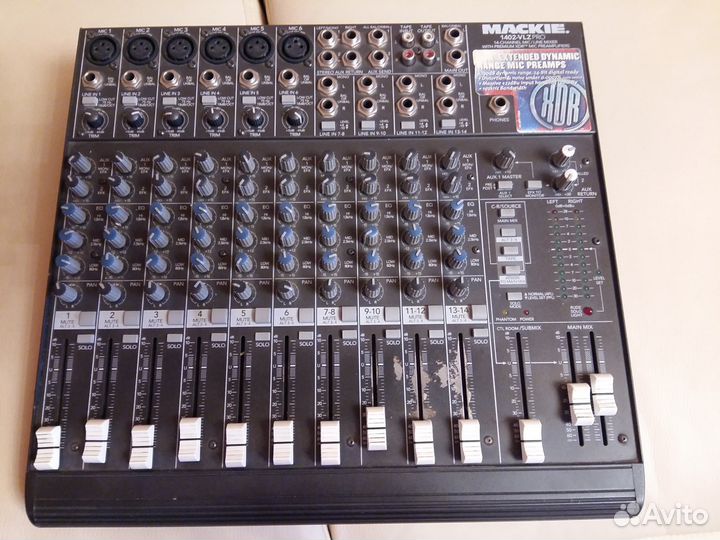 Пульт dynacord CMS-3 и mackie 1402 VLZ PRO