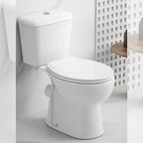 Унитаз с бачком и сиденьем новый