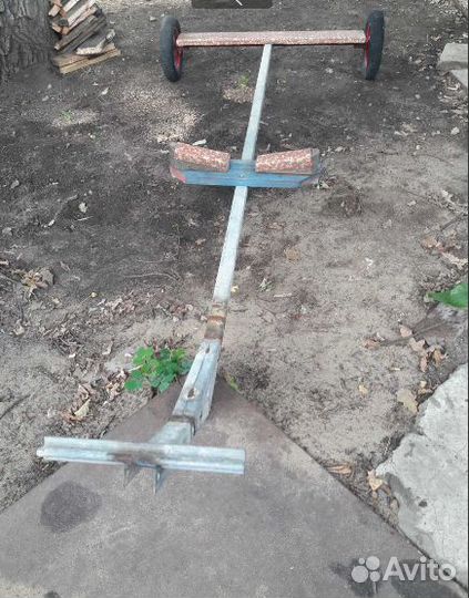 Легкая тележка для лёгкой лодки