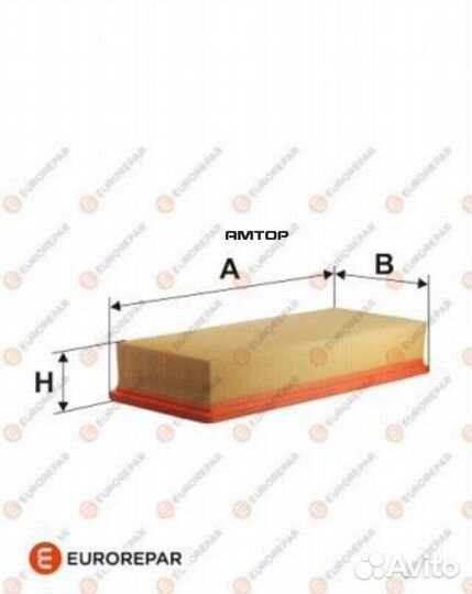 Eurorepar 1616248880 Фильтр воздушный