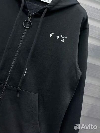 Худи Off-White на молнии