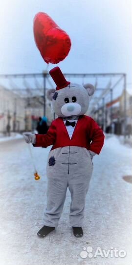 Аниматор, ростовая кукла Мишка, Зебра, миккимаус