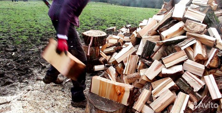 Дрова ольха наколотые