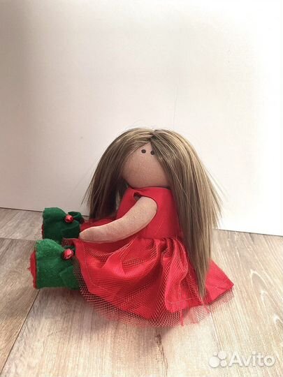 Текстильная интерьерная кукла