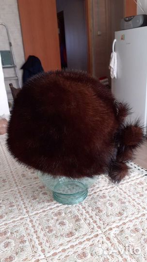 Шапка норковая