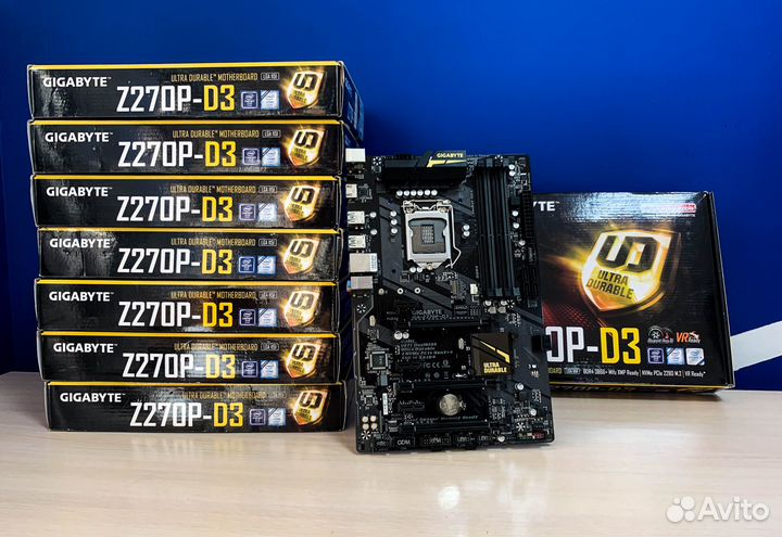 Материнская плата Gigabyte GA-Z270P-D3 LGA1151