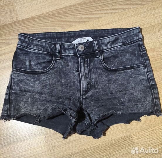 Шорты на девочку джинсовые рост 146 H&M 10-11 лет