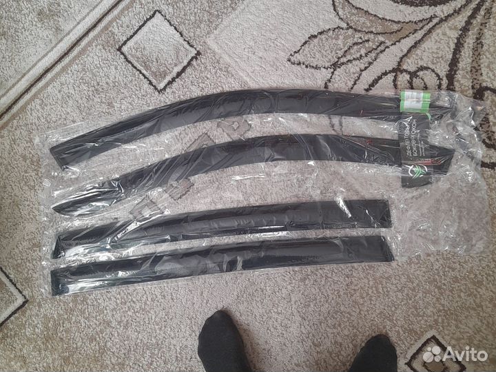 Дефлекторы окон киа рио 1 универсал